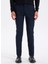 Normal Bel Açık Paça Paça Slim Fit Koyu Lacivert Erkek Pantolon Cıty- 4 3