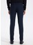 Normal Bel Açık Paça Paça Slim Fit Koyu Lacivert Erkek Pantolon Cıty- 4 5