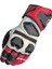 Motosiklet Eldiveni Racing Full Koruma Leather Deri Motorcu Eldiven Red 1