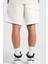 Jordan Brooklyn Fleece Men's Graphic Shorts Erkek Pamuklu Şort Kırık Beyaz 2