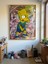Graffiti Bart Art %100 El Yapımı Hediyelik Dekoratif Kanvas Tablo 40*60 2