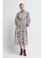 Desenli Uzun Kollu Elbise Emp.murdum 12445942000 4
