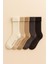 Kadın 5'li Paket Içi Havlu Soket Çorap Kahverengi Mix 1