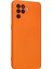 Oppo Reno 5 Lite Kılıf Nano Içi Kadife Silikon - Turuncu (K95) 2