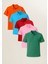 Erkek Giyim 5 Adet %100 Pamuklu Regular Fit Çok Renkli Polo Yaka T-Shirt LL.D01.IN1.003 1