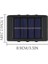2'li Solar Duvar Aydınlatması (6 Led, Gün Işığı) 4