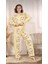 Sarı Civciv Baskılı Pijama Takımı 2