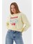Baskılı Sweatshirt Sarı 2