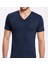 Erkek Giyim 3 Adet Siyah & Lacivert & Beyaz Bambu V Yaka T-Shirt LL.IL16.KE11.001 3