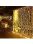 2x2 Metre 200 LED Sarı Işıklı Perde LED 1