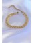 316L Çelik Arpa Gold Renk Kadın Bileklik - TJ-BB5305 1