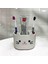 Hello Kitty Tarzı Kedi Figürlü Diş Fırçalığı ve Macunluk | Sevimli 3D Baskı Banyo Düzenleyici Organizer 2