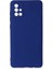 Samsung Galaxy A71 Kılıf First Silikon - Lacivert (K95) 1