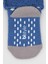 Puanlı Kaymaz Havlu Soket Çorap 2li BS10502 Indigo Gri 5