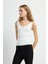 V Yaka Triko Bluz Kemik 11545821000 4
