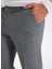 Normal Bel Açık Paça Paça Slim Fit Gri Erkek Pantolon Cıty- 2 4