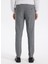 Normal Bel Açık Paça Paça Slim Fit Gri Erkek Pantolon Cıty- 2 5