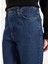 Yüksek Bel Düz Paça Mom Fit Indigo Kadın Denim Pantolon J5WL-PNT7030 4