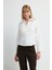 Fit Poplin Gömlek Kemik 13045811000 1