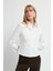Fit Poplin Gömlek Kemik 13045811000 3
