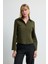 Fit Poplin Gömlek Haki 13045811000 1