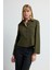 Fit Poplin Gömlek Haki 13045811000 4