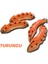 Turuncu Brembo 4'lü Kaliper Seti Kabartmalı 3