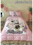 Minnie Garden Tek Kişilik Disney Lisanslı Lastikli Çarşaf Uyku Seti 1