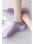 5'li Paket Kadın Step Çorap Lila 8