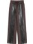 SUNİ DERİ MIX COLORBLOCK PANTOLON TW6250003202074 5