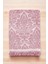 2 Parça Jakarlı Banyo Havlu Takımı &AMP;#37;100 Pamuklu 90X150 cm Arden Pembe 2