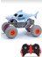 Rc Monster Truck Köpekbalığı Tasarımlı Uzaktan Kumandalı Off-Road Araba Mavi Gri Truncu 1