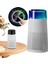 Araç ve Ev Hepa Filtreli Mini Hava Temizleme Cihazı Koku Temizleyici Hava Filtresi 2
