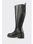 Siyah Deri Kadın Çizme 3