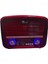 20 cm LED Lambalı 3 Bant Nostajik USB Bluetooth Radyo 4133 1