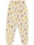 Magnifi Ove Yazılı Lale Baskılı Kız Çocuk Pijama Takımı 4
