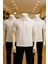 Erkek Giyim %100 Pamuklu 3 Adet Beyaz Polo Yaka Tişört LL.DINC3LU.001 1