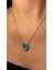 Turkuaz Mineli Kolye 1