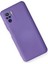 Xiaomi Redmi Note 10 Kılıf Nano Içi Kadife Silikon - Mor (K95) 3