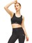 Askılı Sporcu Sütyeni Sırt Tül Detaylı Toparlayıcı Crop Bra 2