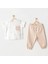 AC25848 Happy Animals Bebek 2li Takım Beige 1