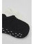 2li Sneakers Kaymaz Basic Penye Çorap 20103 Siyah Ekru 4