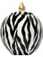 Zebra Desen Kapaklı Seramik Küp 1