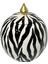 Zebra Desen Kapaklı Seramik Küp 4