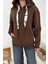 Kadın Fular Detaylı Kapüşonlu Sweatshirt – Casual Charm 2