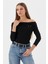 Madonna Yaka Bluz Sıyah 1