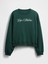 Kadın Koyu Yeşil Vintagesoft Gap Logo Wedge Sweatshirt 2