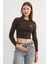Fiyonk Nakışlı Likralı Crop Body 3