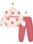 BBW25997 Kız Çocuk %100 Pamuk Gül Kurusu Eşofman Takımı 1
