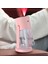 Sessiz USB Hava Nemlendirici & Yağ Difüzörü Gece Lambası – Pembe – 300 ml Ultrasonik Buhar + LED Işık 4